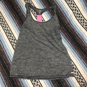 Avia Racerback tank top-charcoal